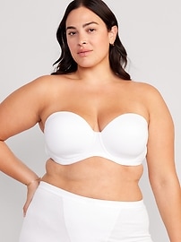 View large product image 7 of 8. Low-Coverage Convertible Strapless Underwire Bra