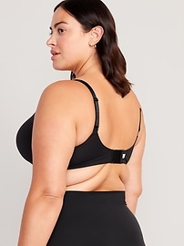 View large product image 8 of 8. Full-Coverage Underwire Demi Bra