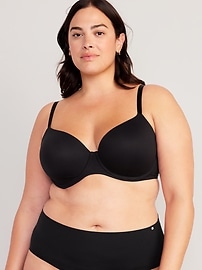 View large product image 7 of 8. Full-Coverage Underwire Demi Bra