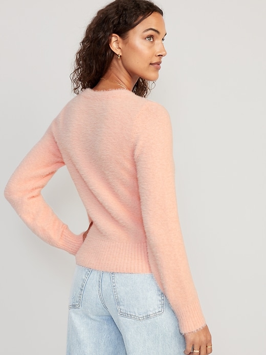 Image number 2 showing, Eyelash Sweater