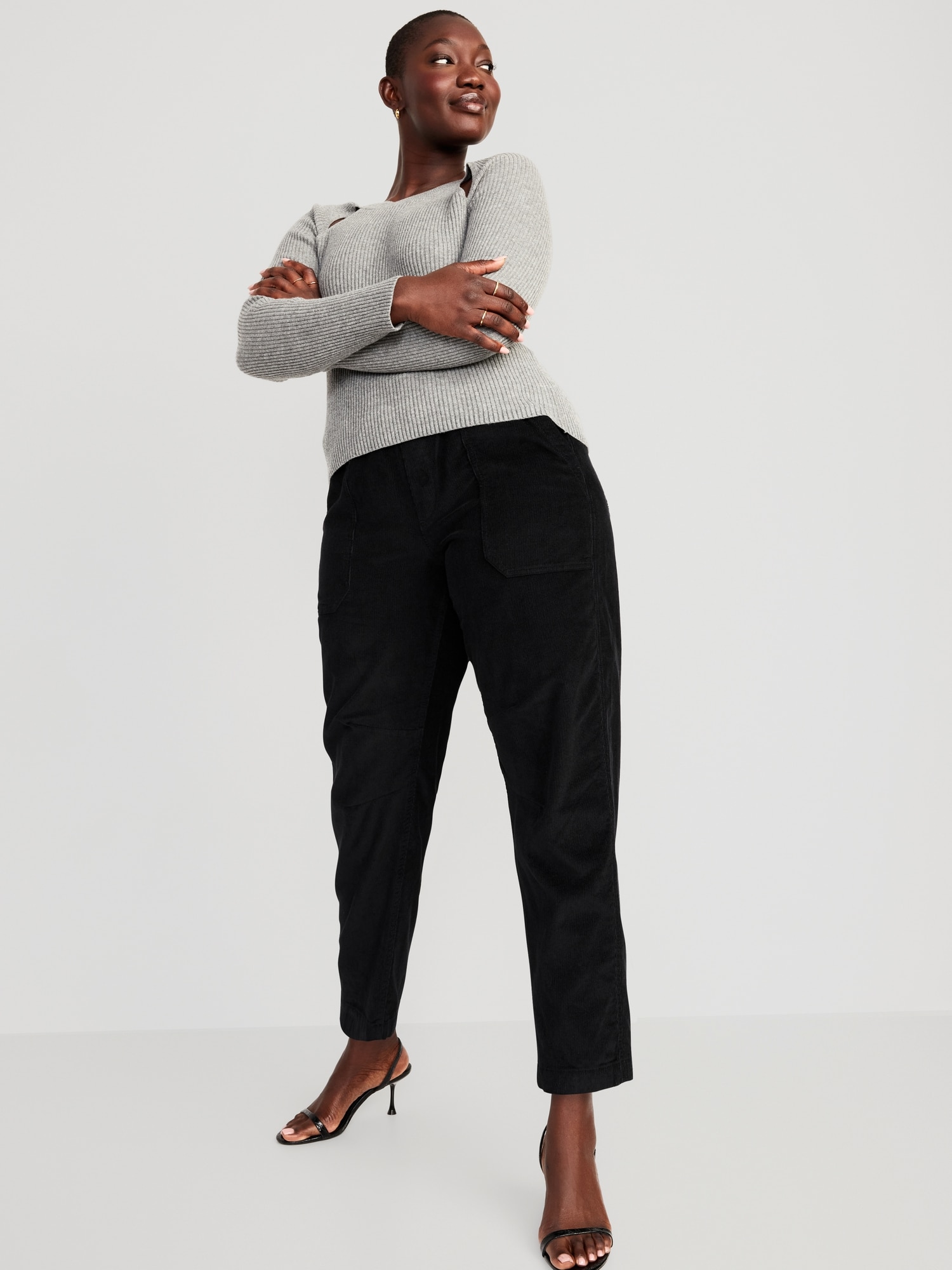 High-Waisted Pulla Utility Pants
