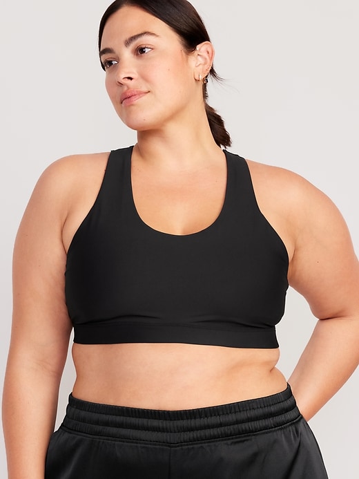 Image number 7 showing, Medium Support PowerSoft Cross-Strap Sports Bra