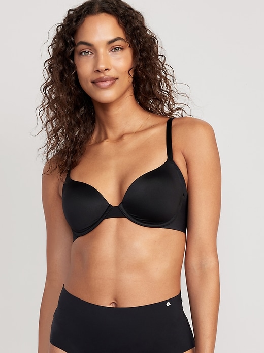 View large product image 1 of 8. Full-Coverage Underwire Bra