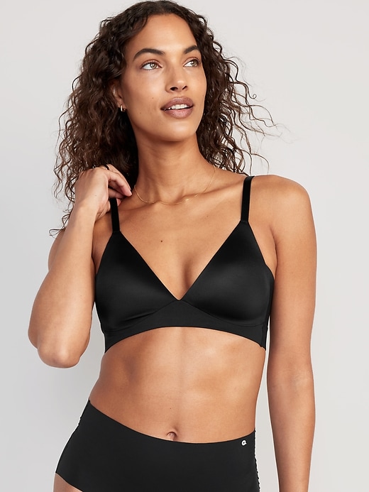View large product image 1 of 8. Full-Coverage Wireless Innovation Bra