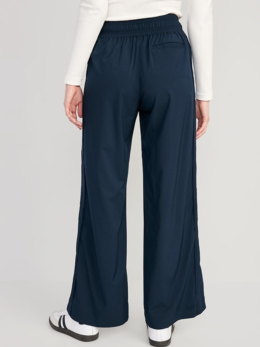 Image number 2 showing, High-Waisted StretchTech Wide-Leg Pants