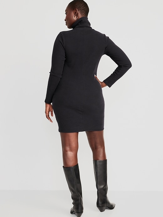 Image number 5 showing, Fitted Ribbed Mini Dress