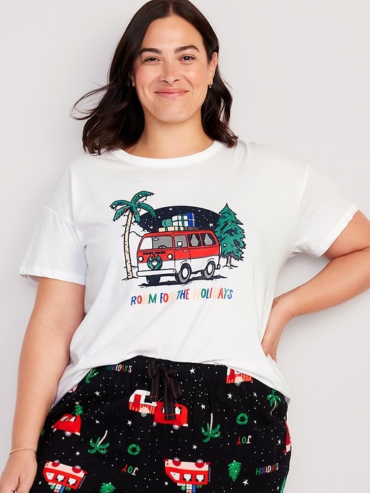 Image number 6 showing, Matching Holiday-Graphic T-Shirt