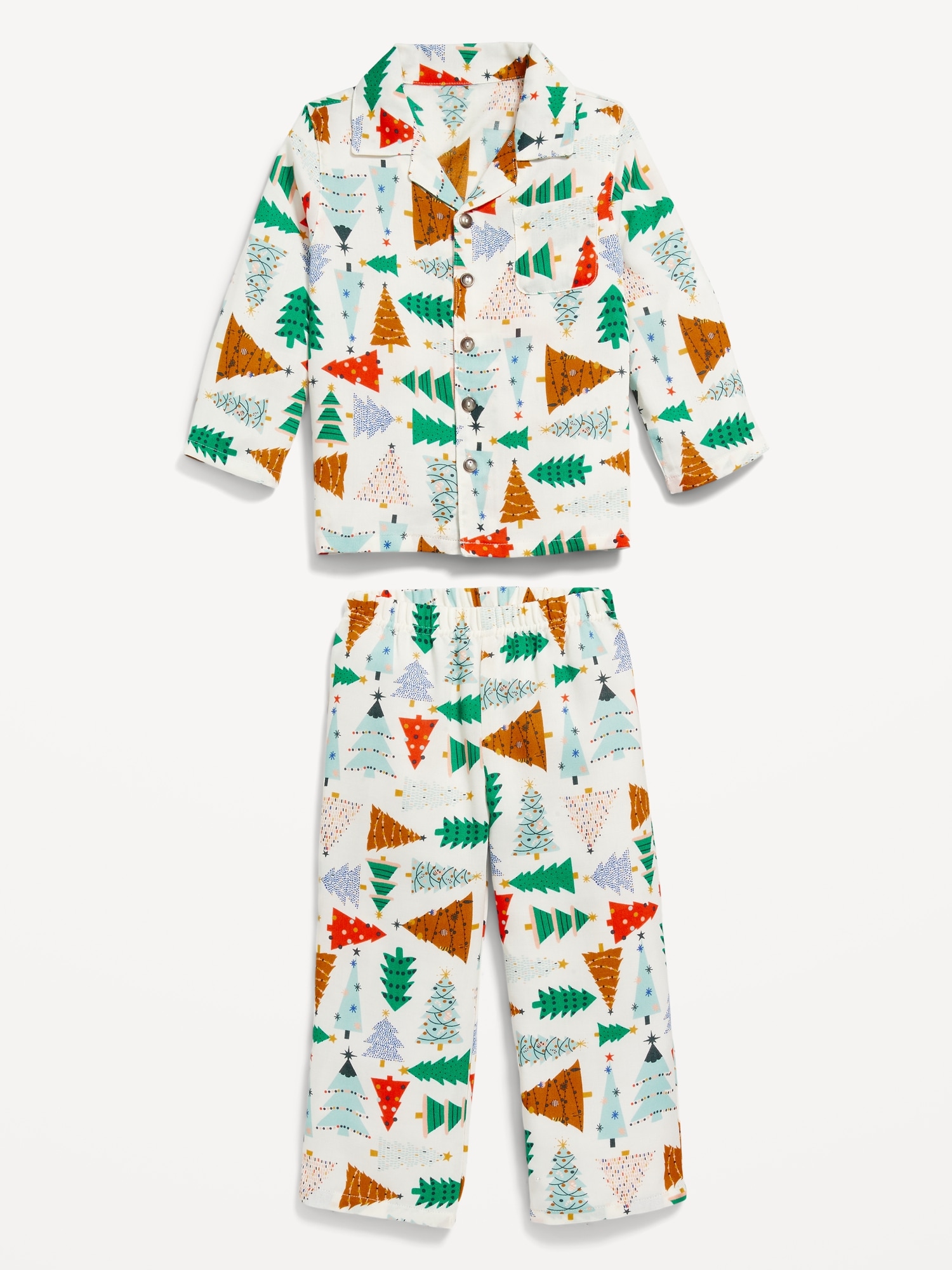 Christmas Gifts Custom Face On Pajamas Christmas Tree Pajamas