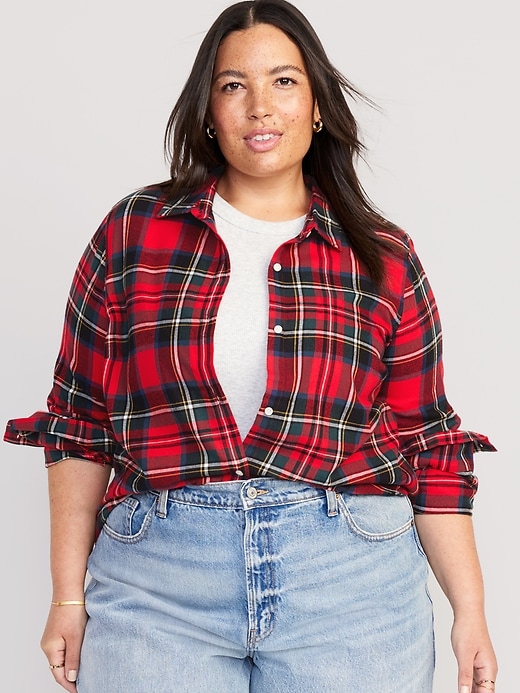 Image number 7 showing, Relaxed Classic Flannel Shirt