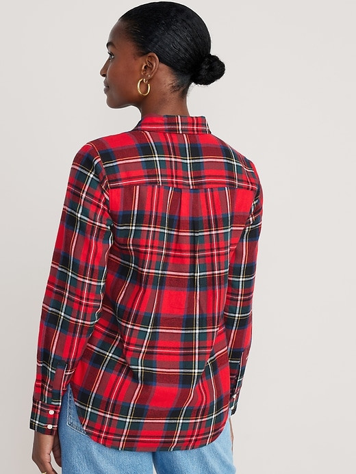 Image number 2 showing, Relaxed Classic Flannel Shirt