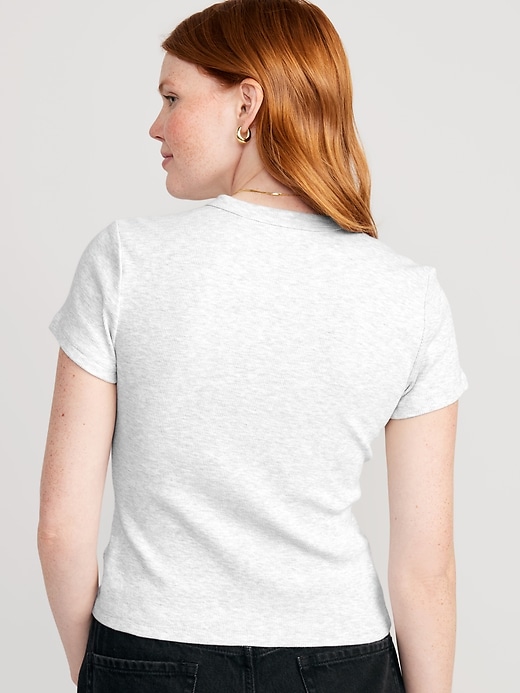Image number 7 showing, Snug Crop T-Shirt