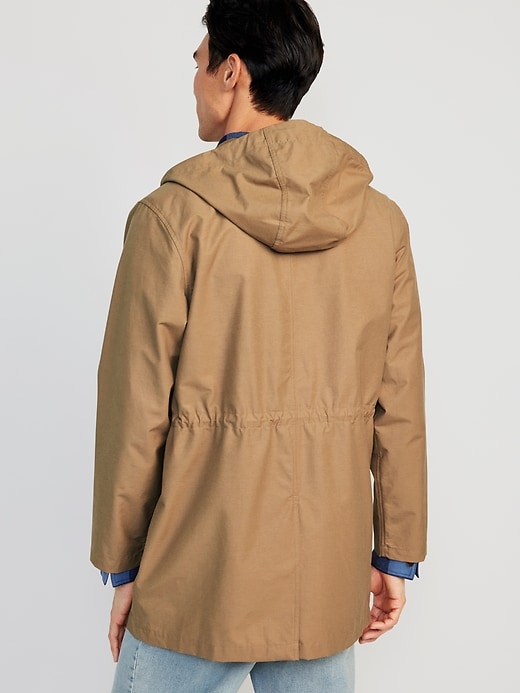View large product image 2 of 3. Tech Hooded Shell Parka