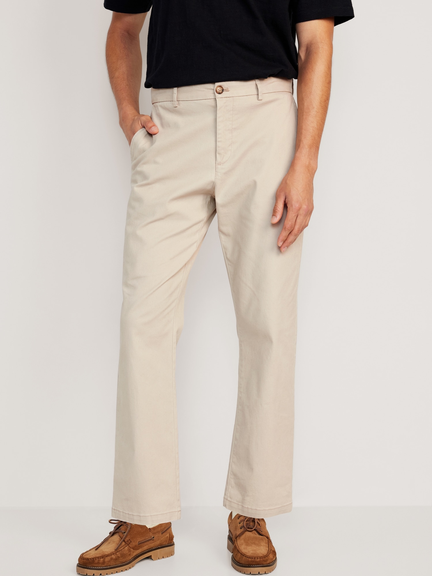 Loose Built-In Flex Rotation Chino Pants for Men