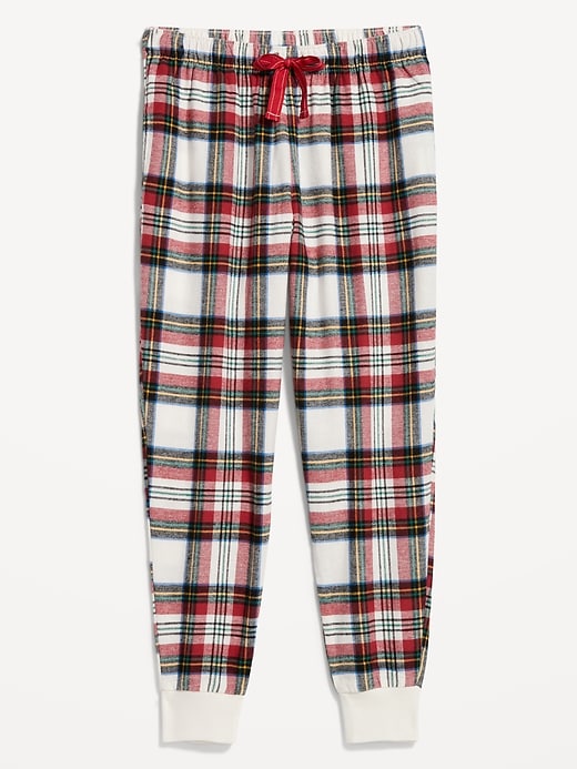 Image number 1 showing, Matching Flannel Jogger Pajama Pants
