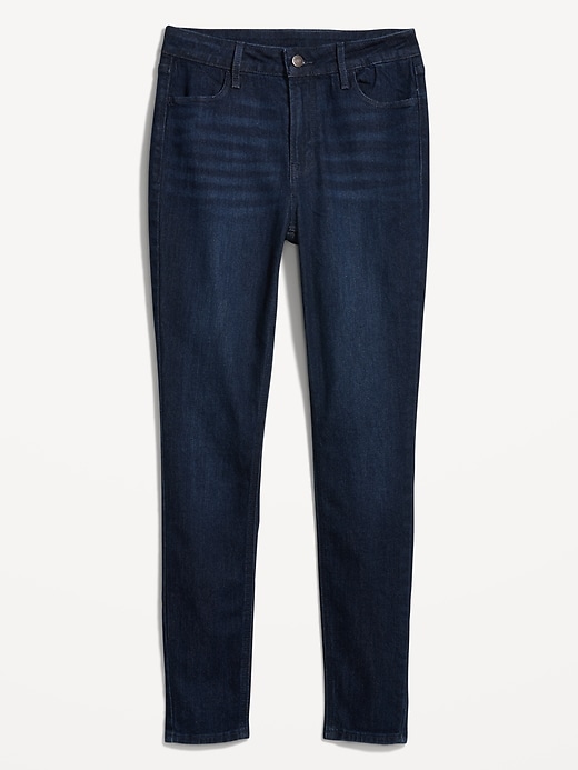 Image number 4 showing, High-Waisted Wow Super-Skinny Jeans