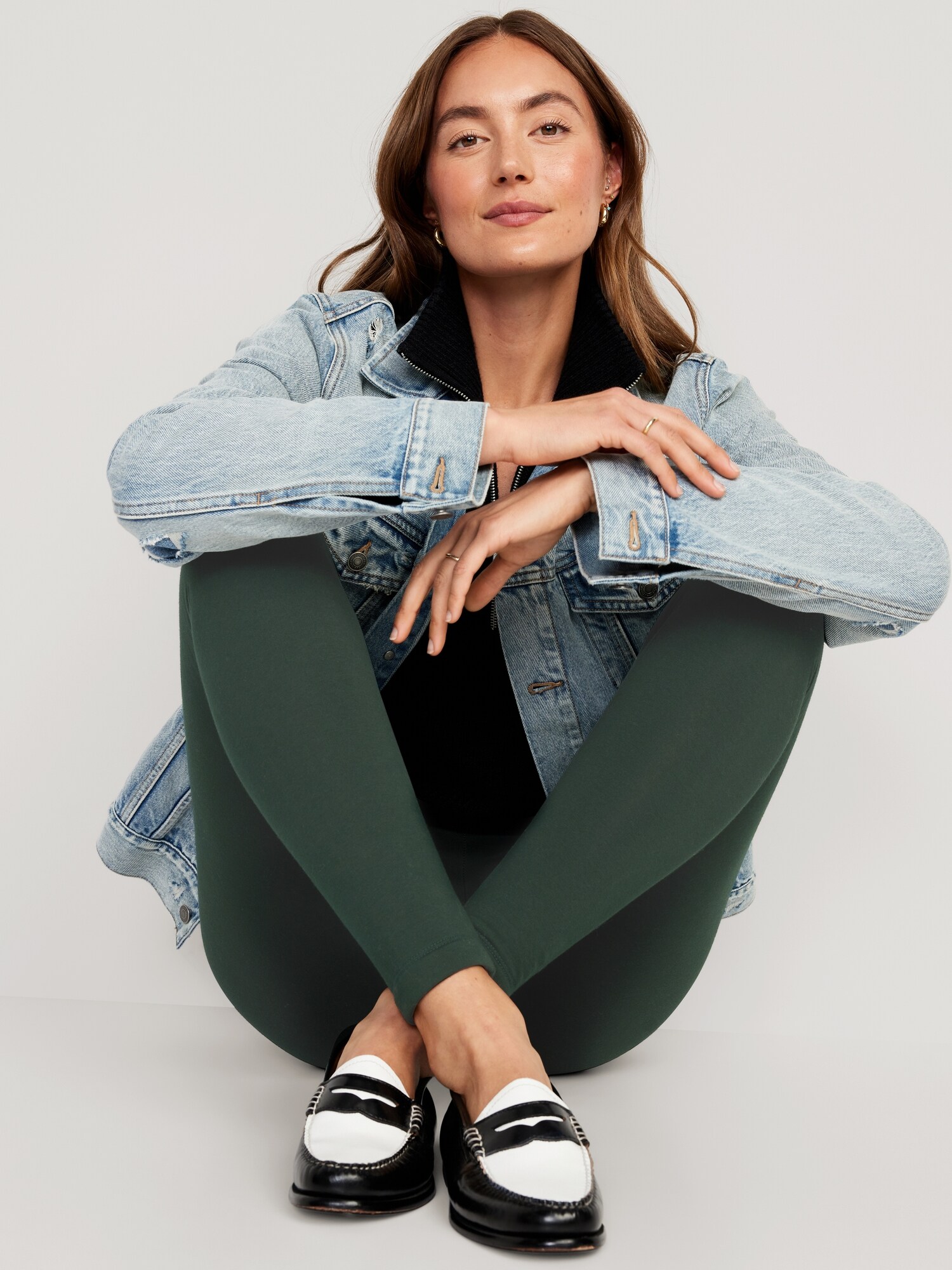 Old Navy High-Waisted Fleece-Lined Ankle Leggings, 31 Black Friday Deals  You Can Already Shop at Old Navy, From Dresses to Jeans (All $25 or Less!)