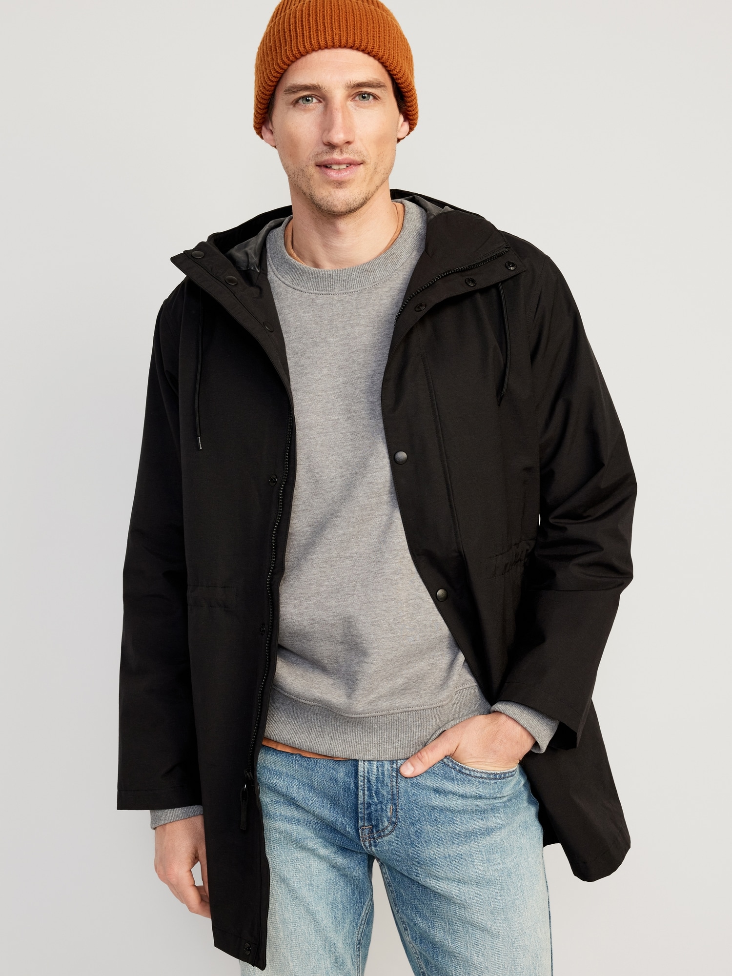 Tech Hooded Shell Parka | Old Navy
