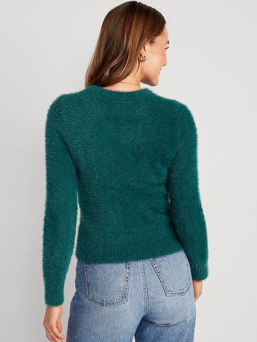 Image number 2 showing, Eyelash Sweater