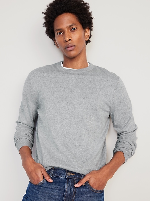 Image number 1 showing, Crew-Neck Pullover Sweater