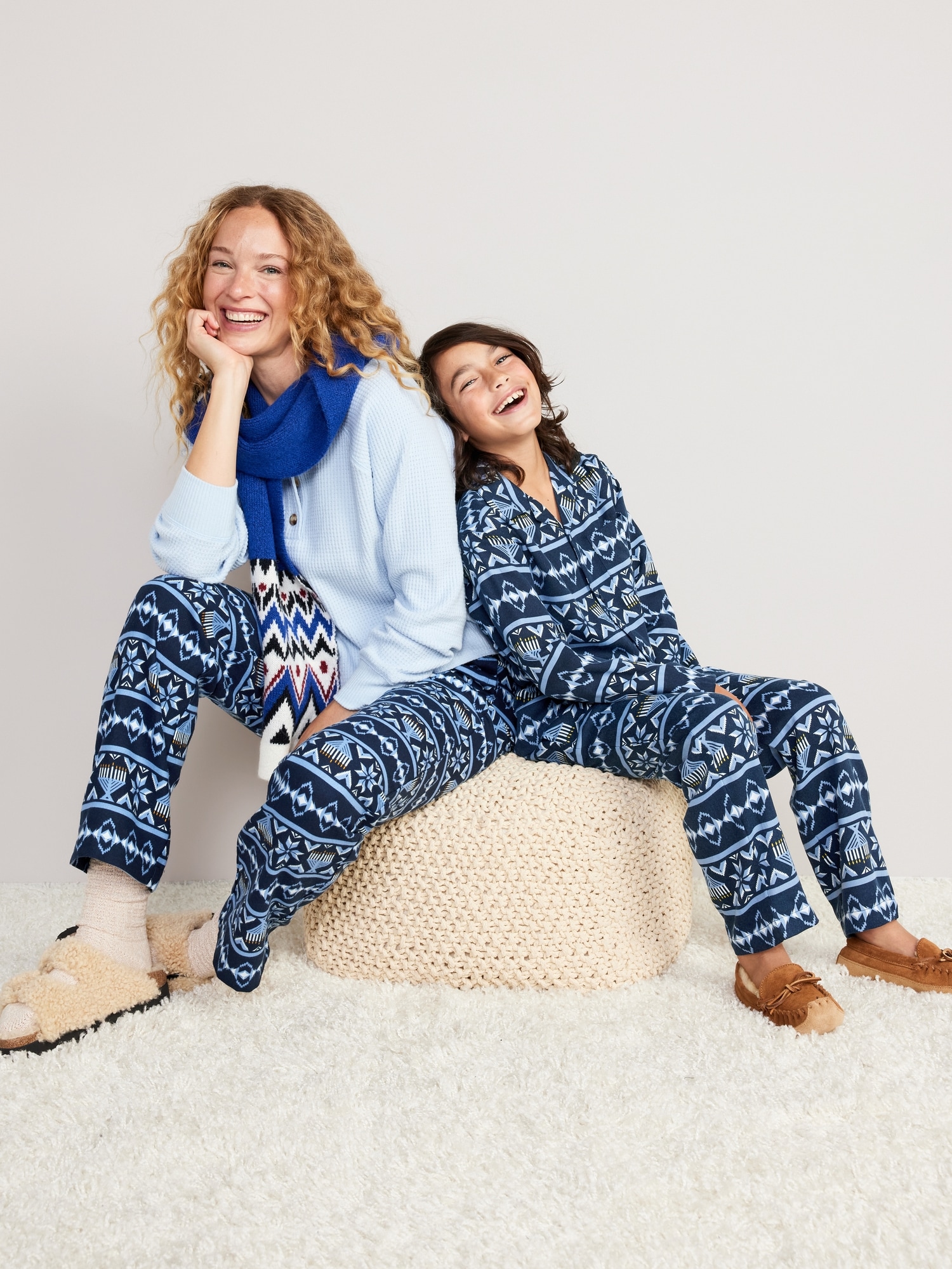 Matching Flannel Pajama Sets