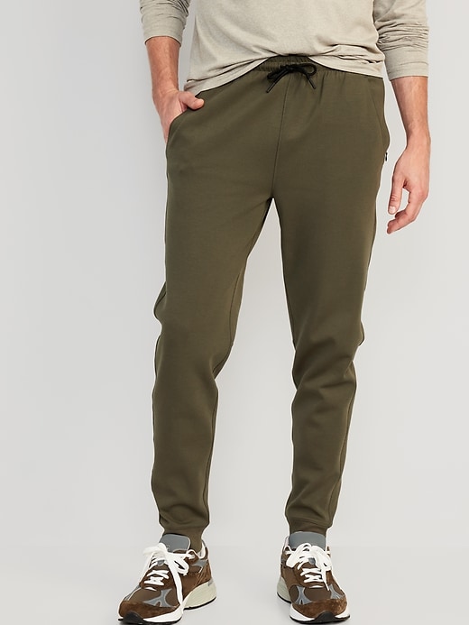 Image number 1 showing, Dynamic Fleece Hidden-Pocket Jogger Sweatpants for Men