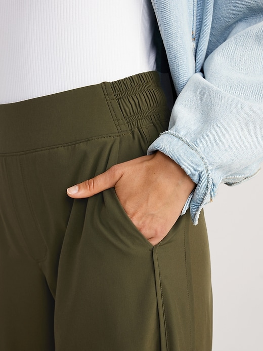 Image number 4 showing, High-Waisted StretchTech Wide-Leg Pants