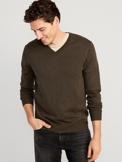 Image number 1 showing, V-Neck Sweater