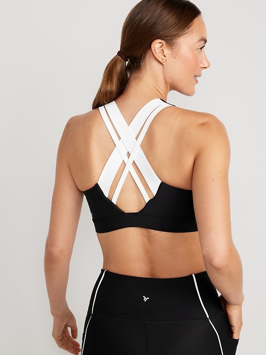 Image number 2 showing, Medium Support PowerSoft Cross-Back Sports Bra