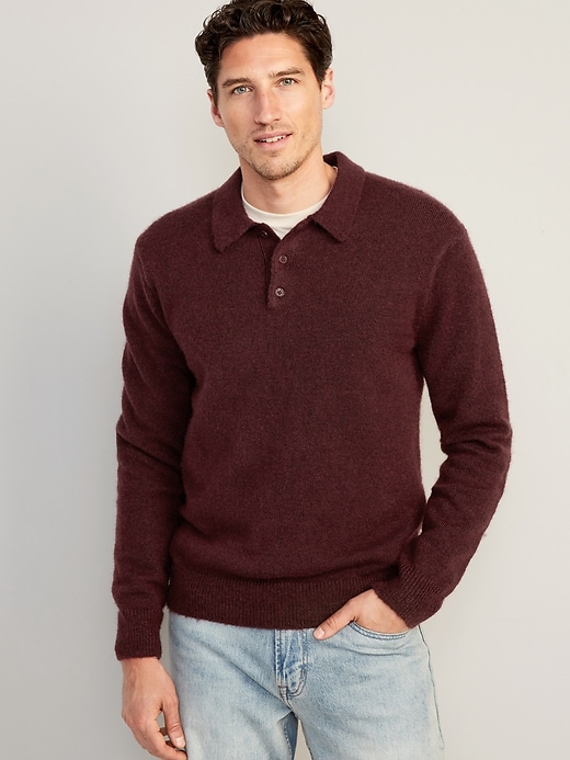 Image number 1 showing, Polo Sweater