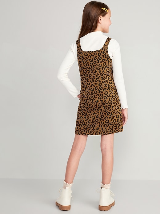 View large product image 2 of 5. Matching Sleeveless Printed Dress & Rib-Knit T-Shirt Set for Girls