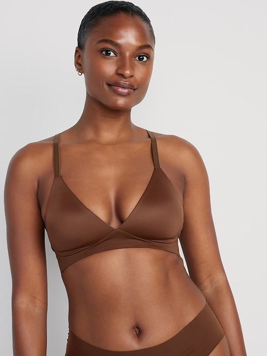 View large product image 1 of 5. Full-Coverage Wireless Innovation Bra