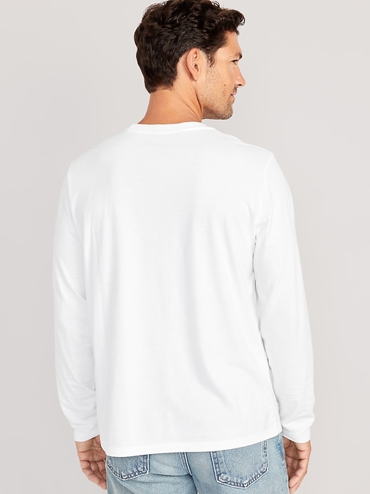 Image number 3 showing, Soft-Washed Long-Sleeve T-Shirt 3-Pack