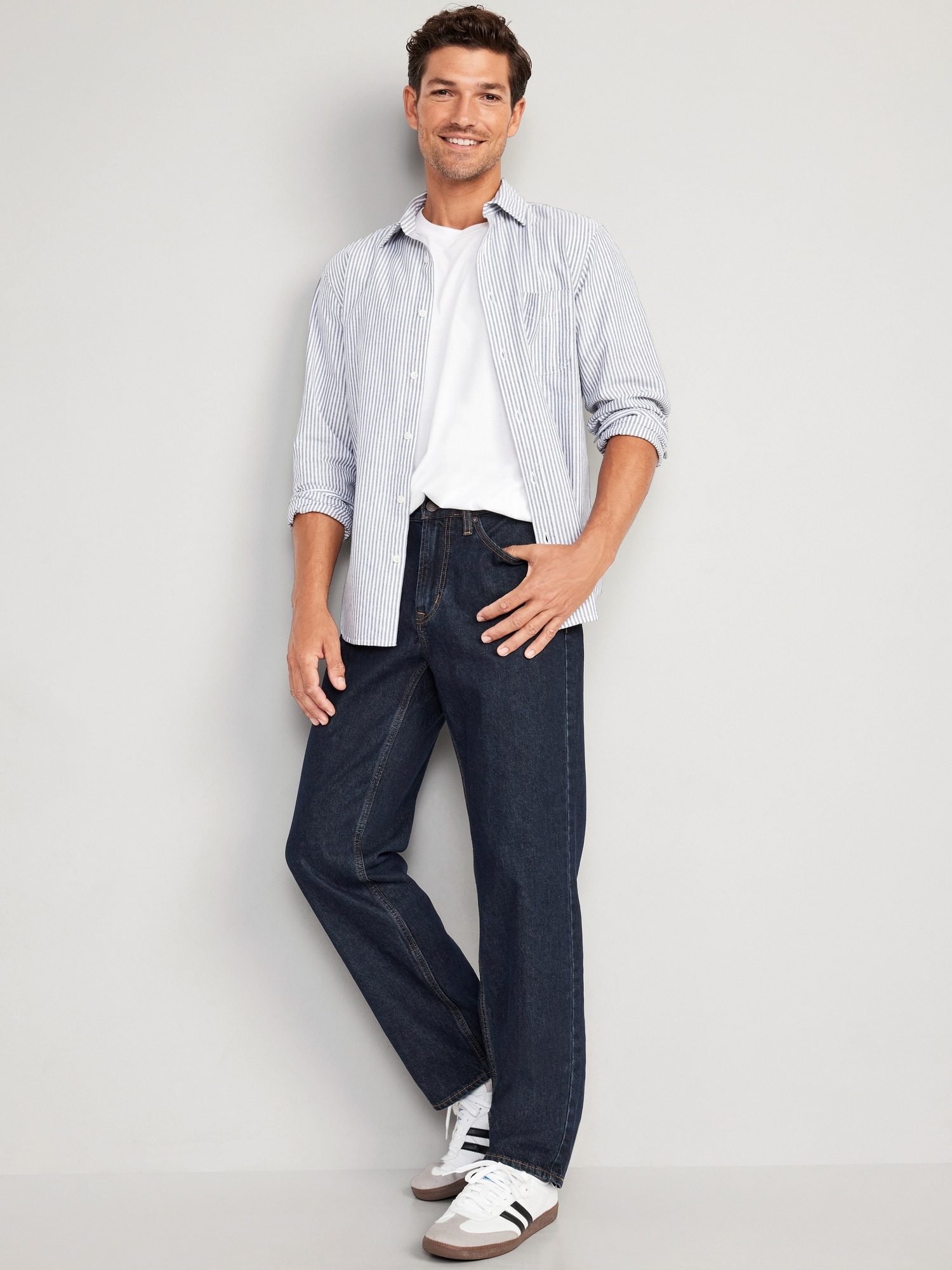 Wow Loose Non-Stretch Jeans for Men | Old Navy