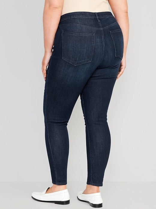 Image number 8 showing, High-Waisted Wow Super-Skinny Jeans