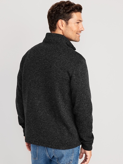 Image number 5 showing, Sweater-Knit Quarter Zip