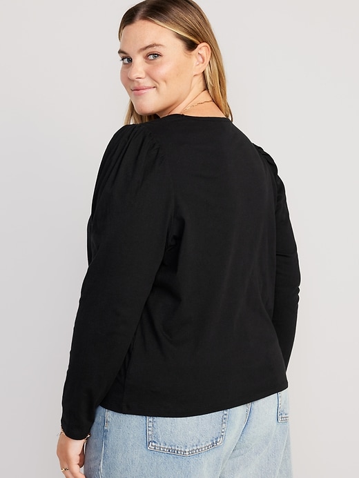 EveryWear Puff-Sleeve Top for Women | Old Navy