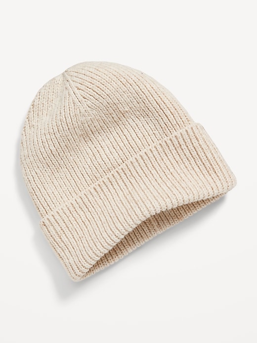 View large product image 1 of 1. Gender-Neutral Rib-Knit Beanie for Adults