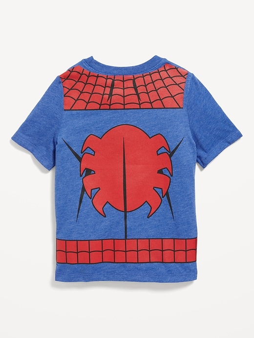 View large product image 2 of 2. Marvel™ Spider-Man Unisex Costume T-Shirt for Toddler