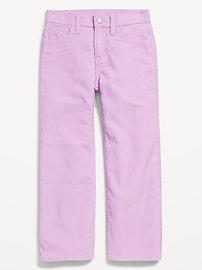 View large product image 4 of 5. High-Waisted Baggy Wide-Leg Corduroy Pants for Girls