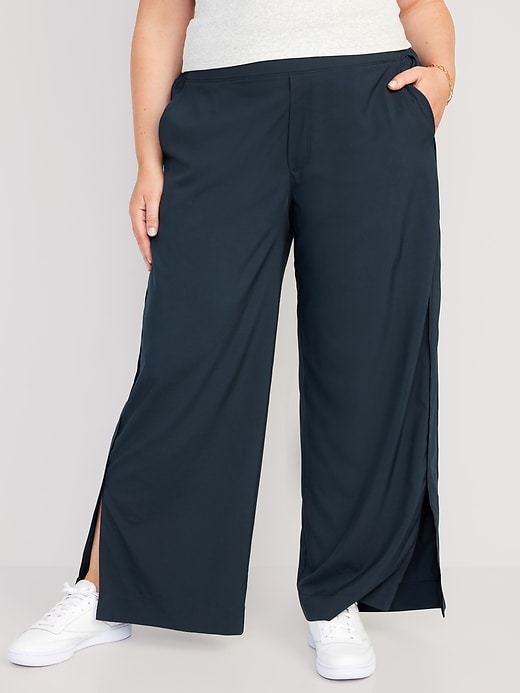 Image number 7 showing, High-Waisted StretchTech Wide-Leg Pants