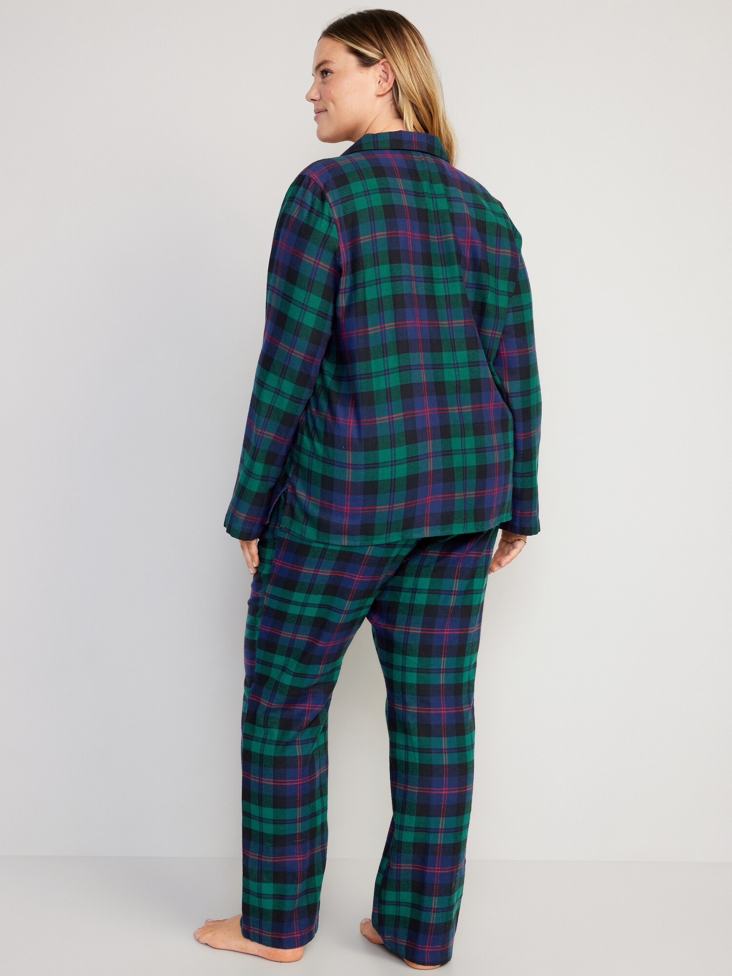 Matching Flannel Pajama Set for Women | Old Navy