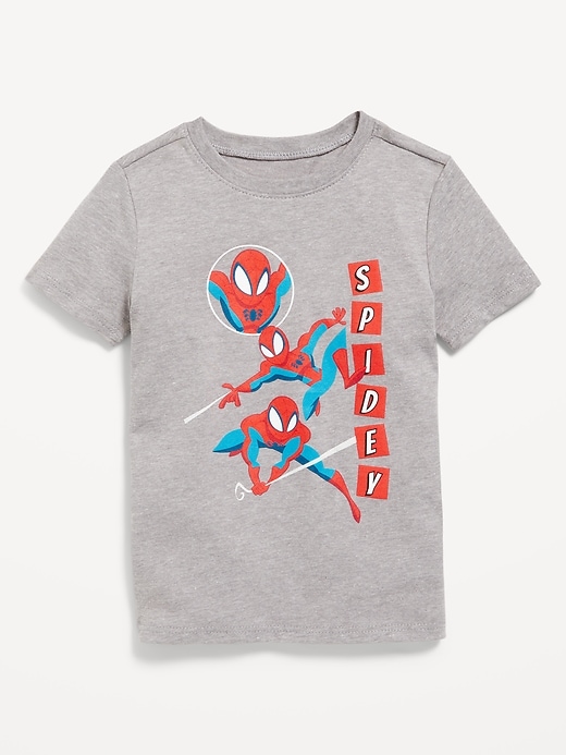 View large product image 1 of 2. Marvel™ Spider-Man Unisex Graphic T-Shirt for Toddler