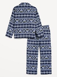View large product image 3 of 4. Gender-Neutral Printed Pajama Set for Kids
