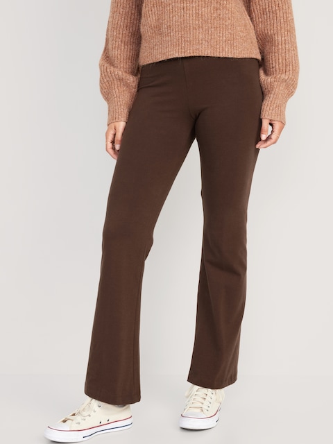 High-Waisted Fashion Flare Leggings