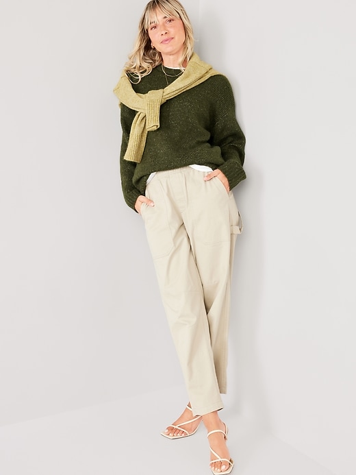 Image number 3 showing, Crew-Neck Tunic Sweater