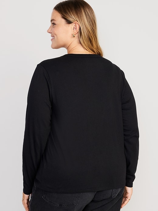 Long-Sleeve Old for Women EveryWear | Navy T-Shirt