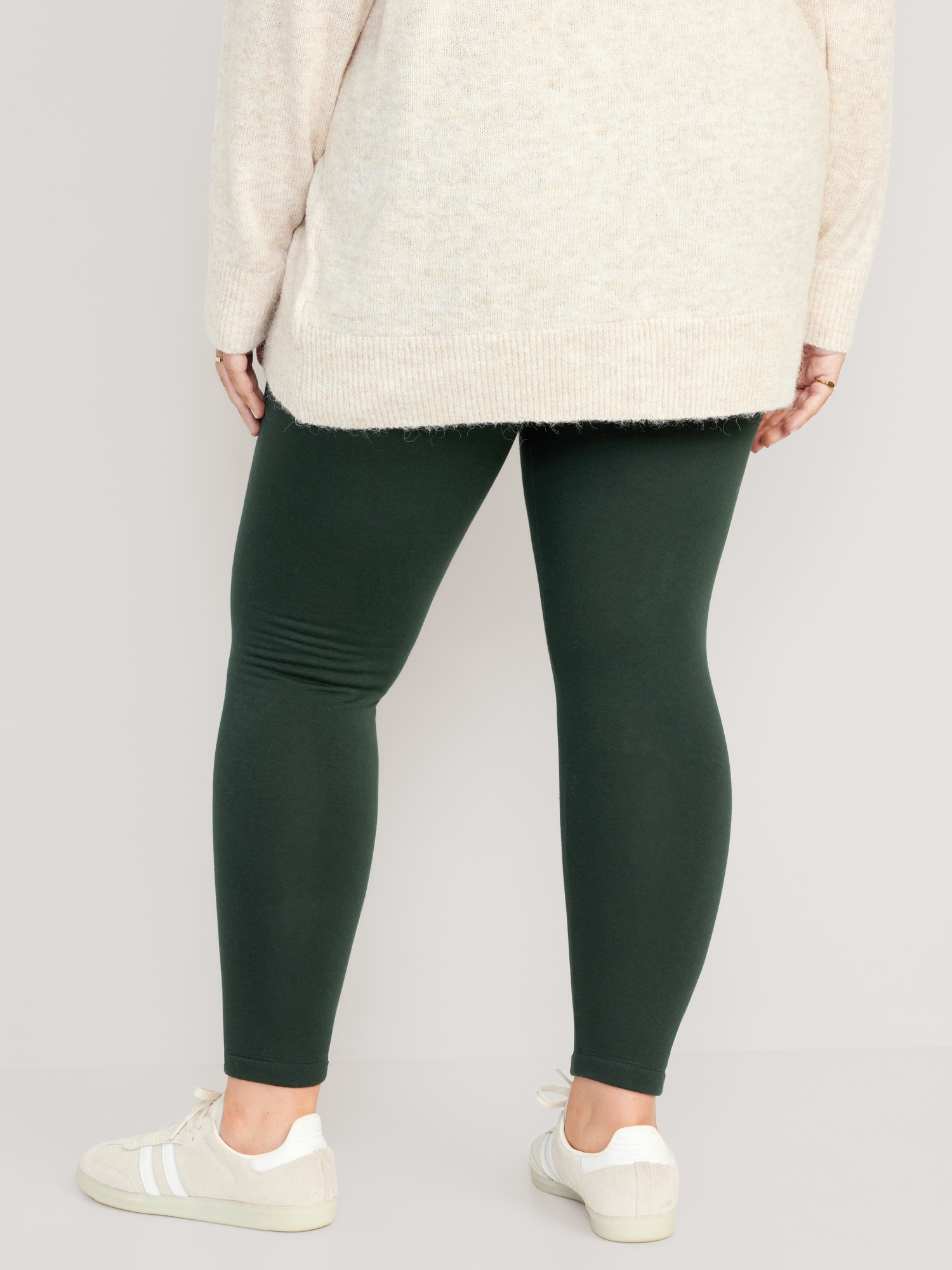 Kmart Active Womens Recycled Fleece Leggings-Navy Size: 14
