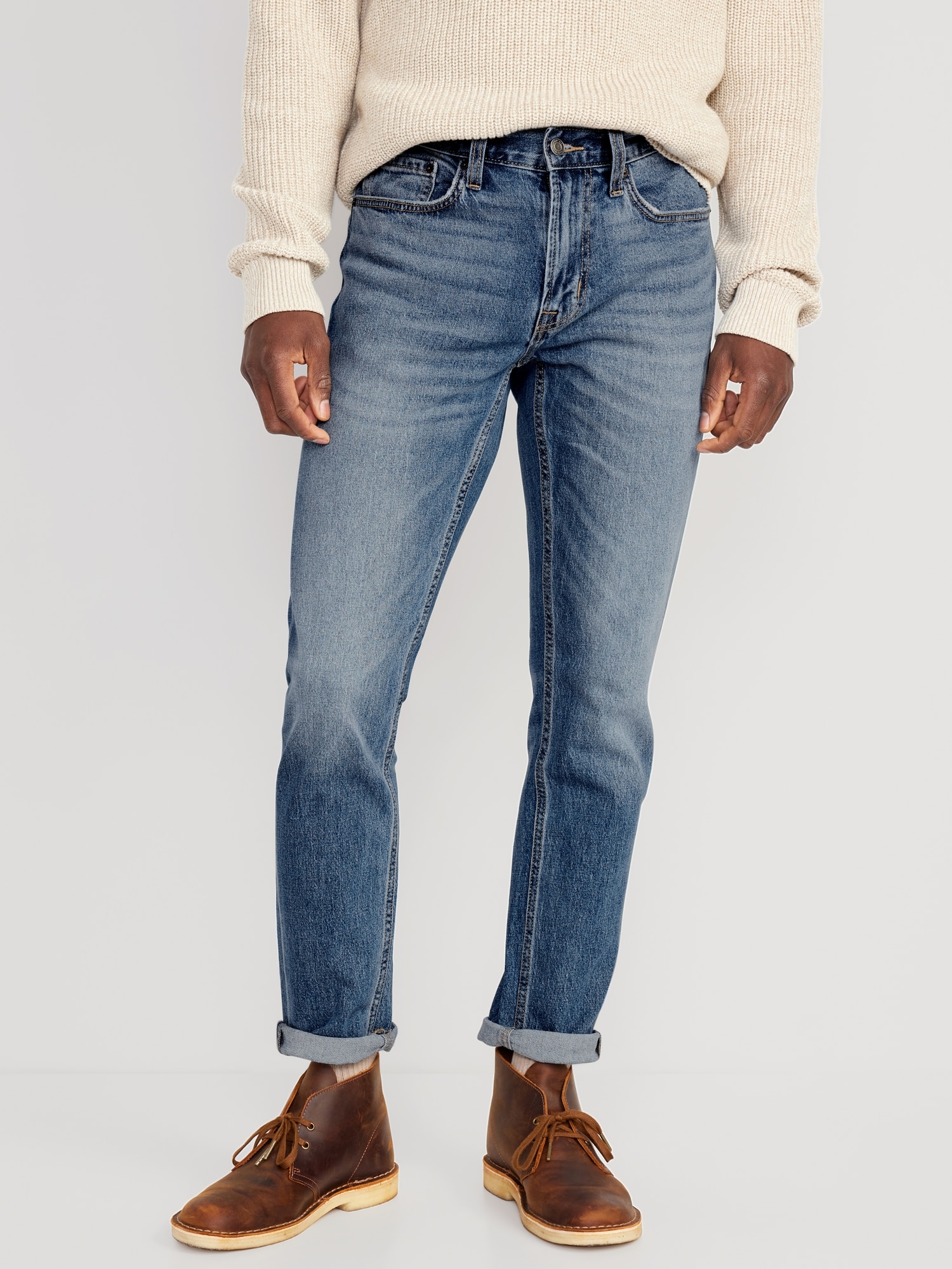 Relaxed Slim Taper Built-In Flex Jeans