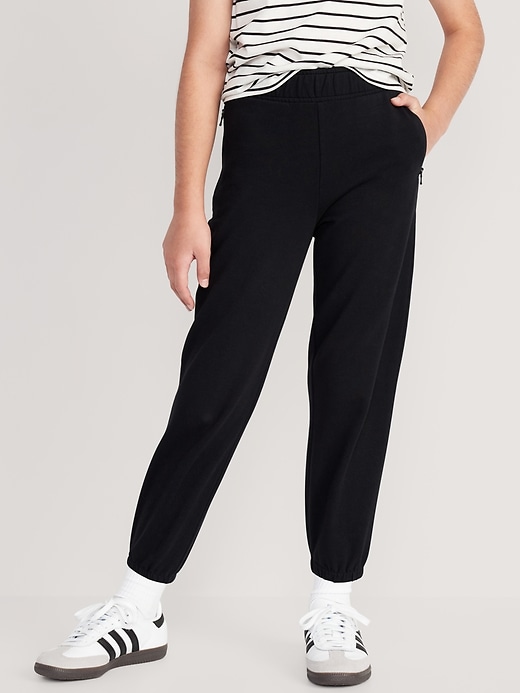 View large product image 1 of 4. Dynamic Fleece Zip-Pocket Sweatpants for Girls