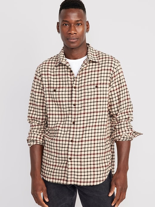 Image number 1 showing, Soft-Brushed Flannel Shirt